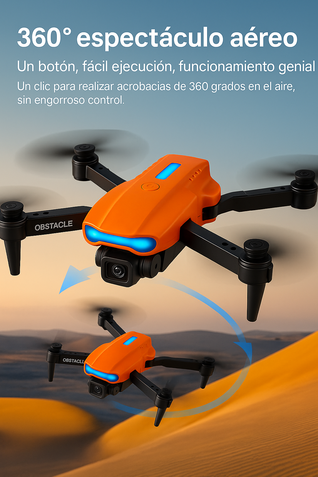 “Dron plegable Smart CEN – Libertad de volar a tu alcance”
