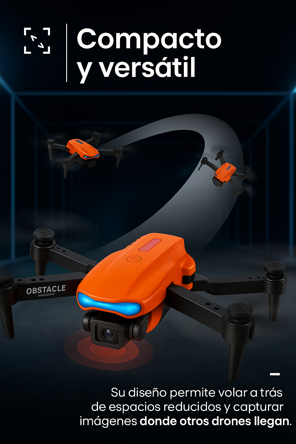 “Dron plegable Smart CEN – Libertad de volar a tu alcance”